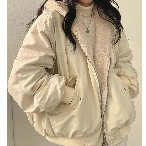 Carissa - Chic and Stylish Reversible Winter Coat