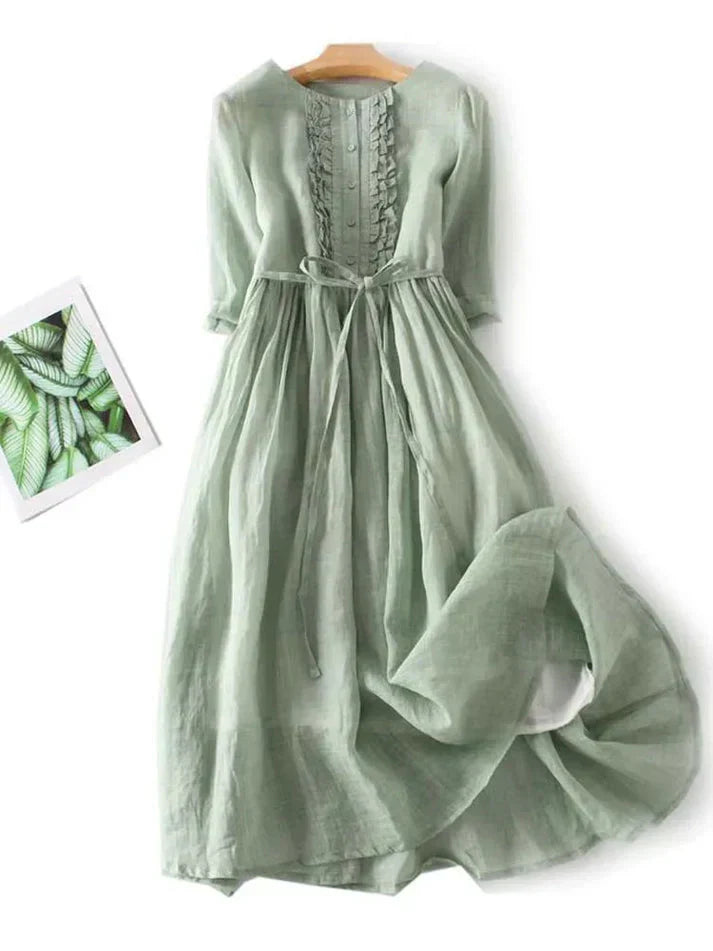 Jaya - Bohemian Elegant Midi Dress