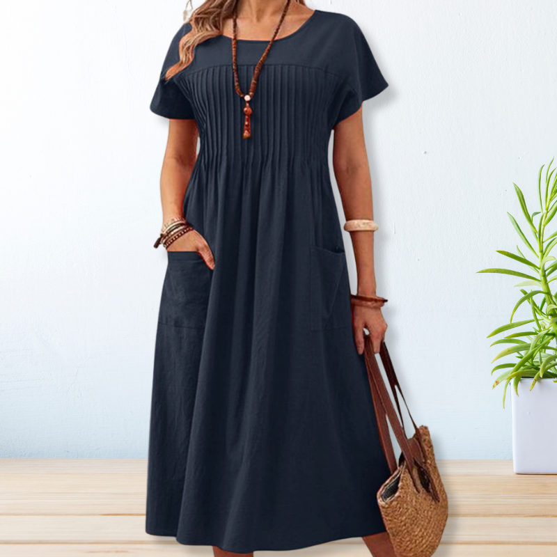 Alyssa - Effortlessly Elegant Midi Dress