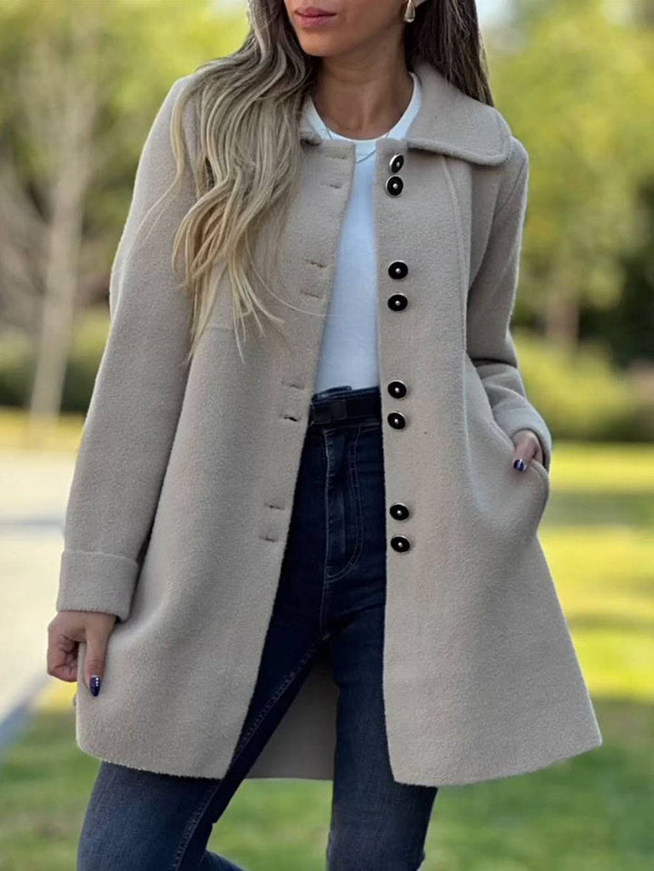 Freya - Elegant A-Line Winter Coat