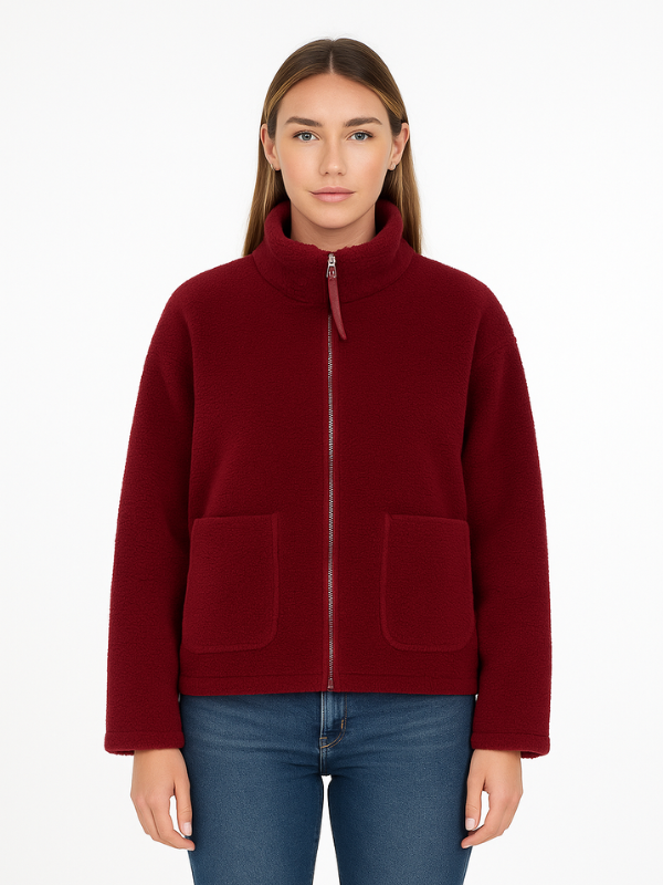 Daphne - Oversized Sherpa Fleece Jacket Ultra-Soft and Stylish for Cold Weather