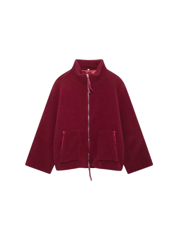 Daphne - Oversized Sherpa Fleece Jacket Ultra-Soft and Stylish for Cold Weather