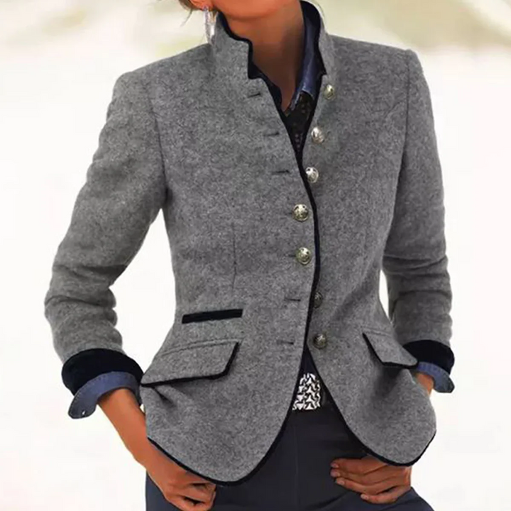 Serena - Buttoned Vintage Blazer
