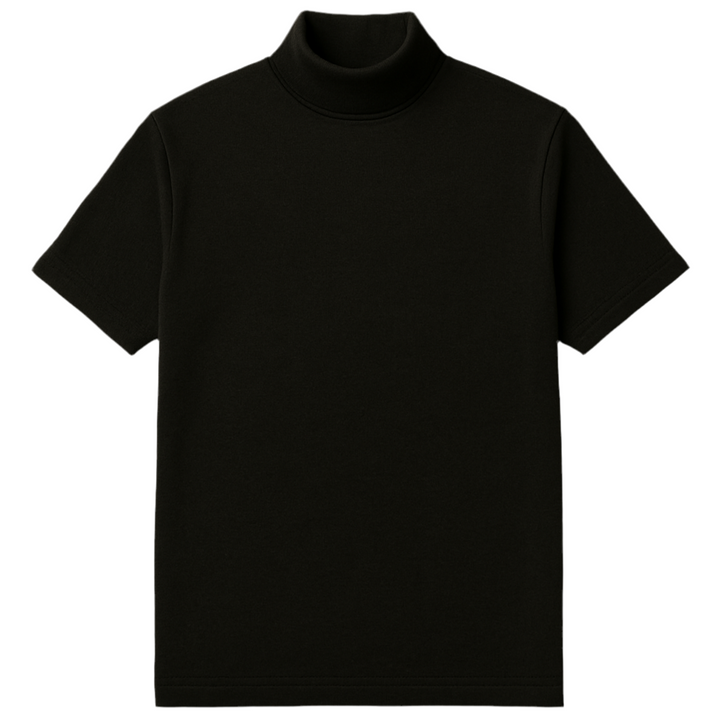 Men’s Short Sleeve Turtleneck T-Shirt
