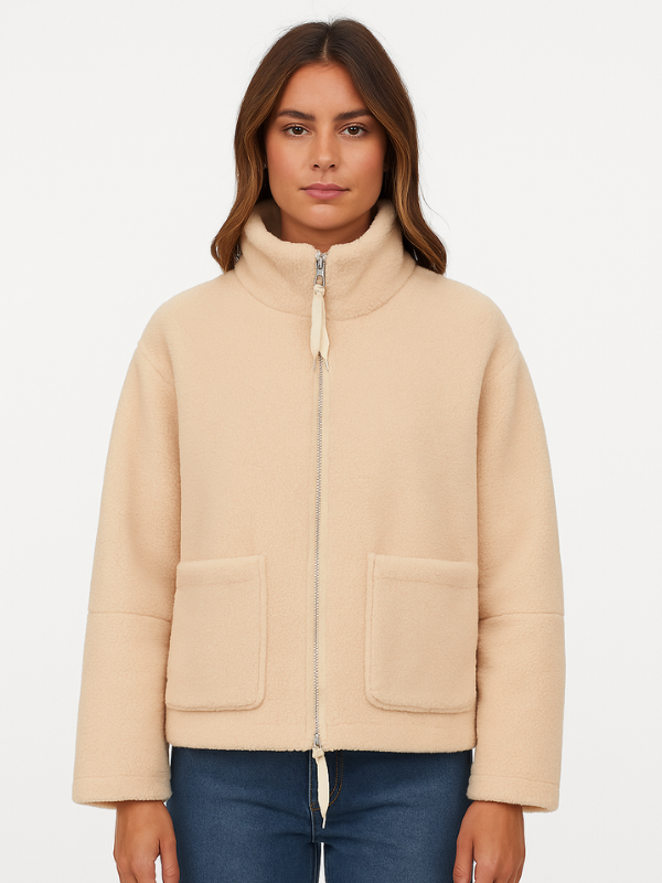 Daphne - Oversized Sherpa Fleece Jacket Ultra-Soft and Stylish for Cold Weather