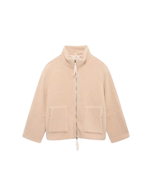 Daphne - Oversized Sherpa Fleece Jacket Ultra-Soft and Stylish for Cold Weather