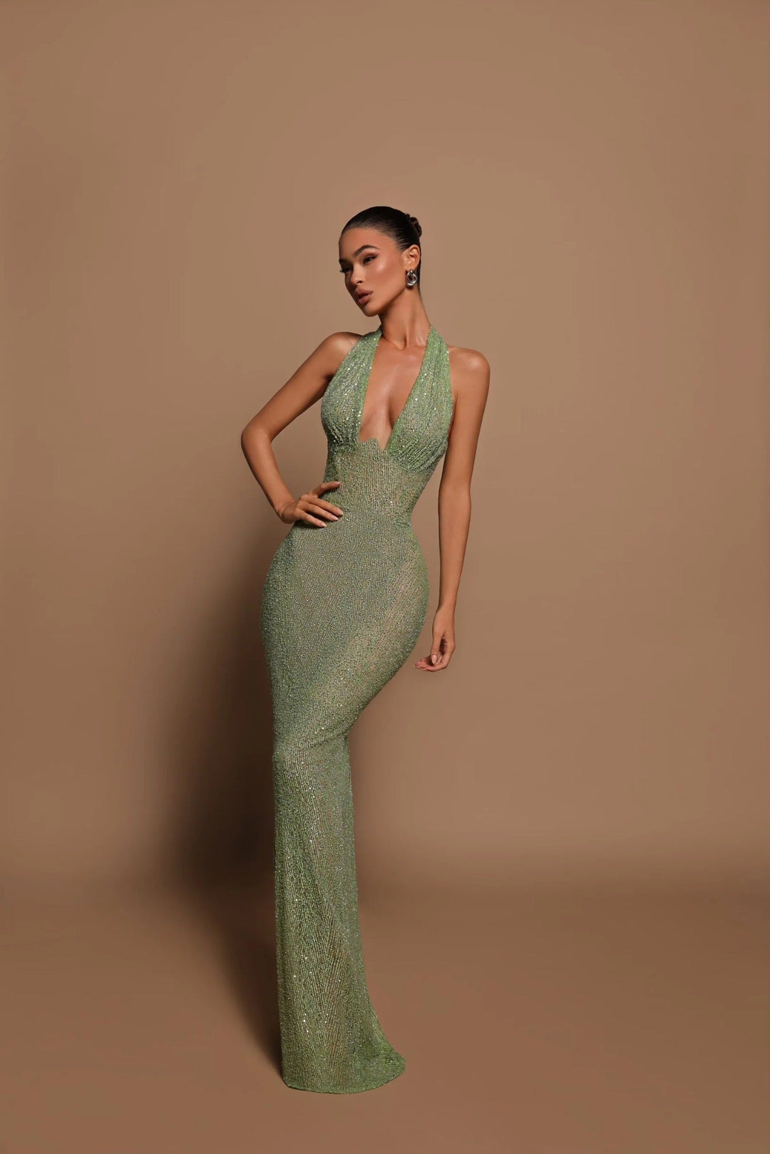 Lola - Glam Sequin Maxi Dress