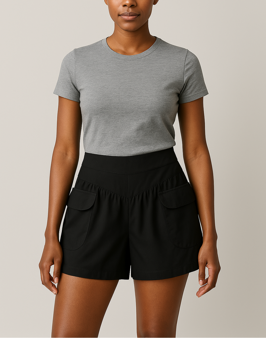 Women’s High-Waisted Summer Shorts