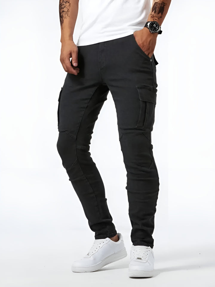 Men’s Casual Tapered Fit Cargo Pants