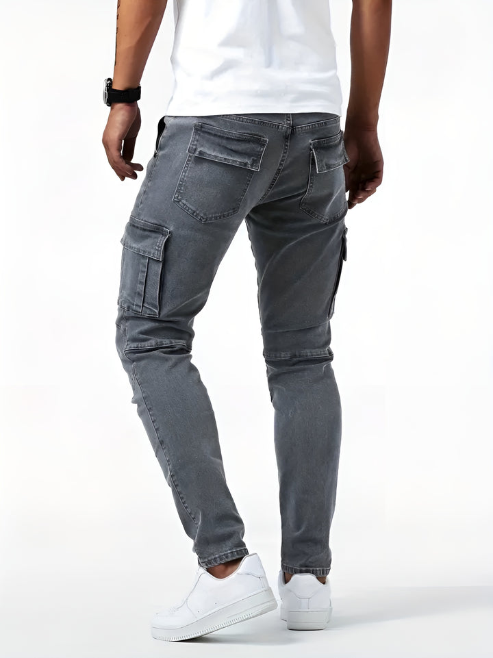 Men’s Casual Tapered Fit Cargo Pants