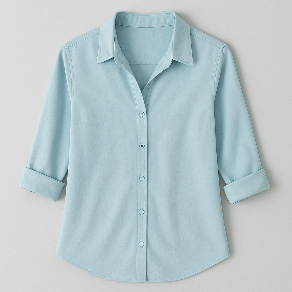 Women's Classic Button-Up Blouse