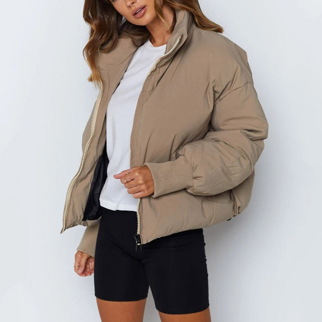Charice - Women's Cropped Puffer Jacket
