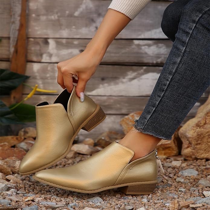 Raquel - Sleek Ankle Boots for Effortless Autumn Style