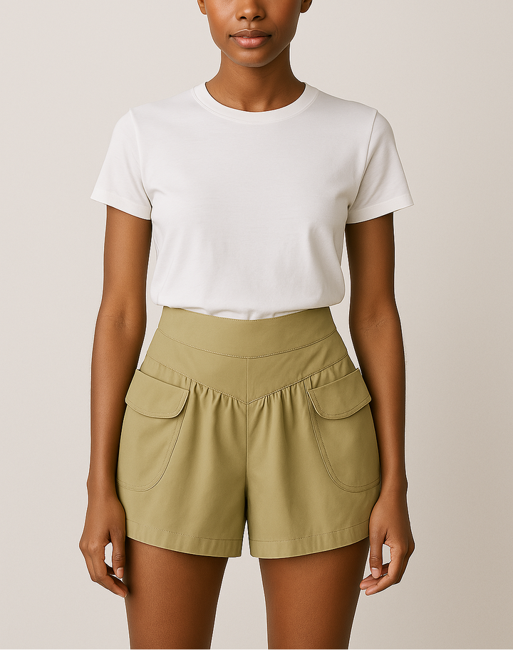 Women’s High-Waisted Summer Shorts