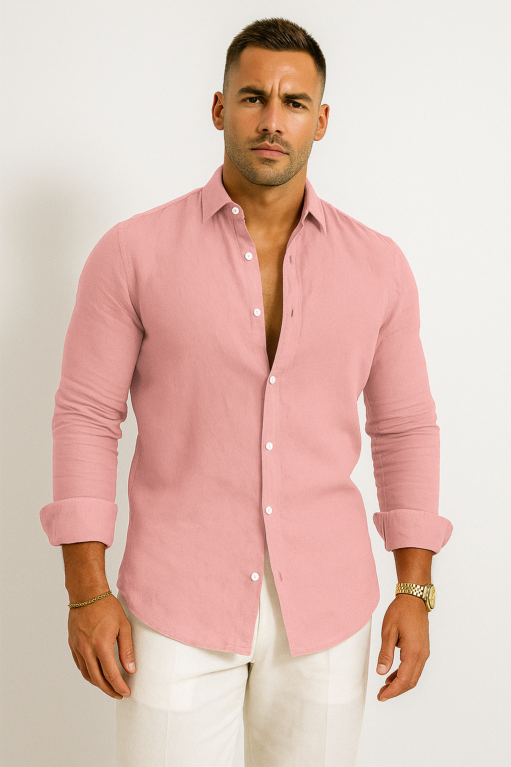 Men’s Classic Linen Shirt