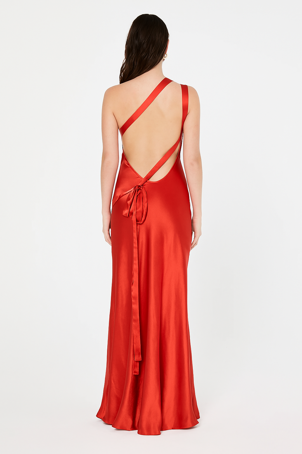 Abigail - Women’s Backless Satin Silk Evening Gown
