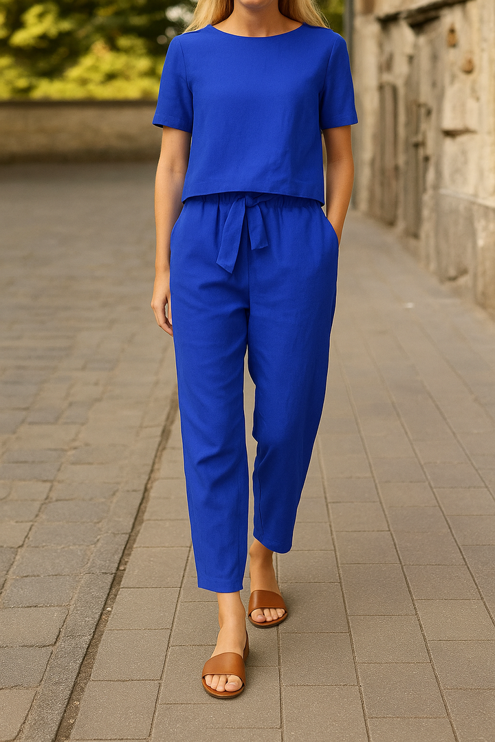 Ina - Women's Soft Linen Set