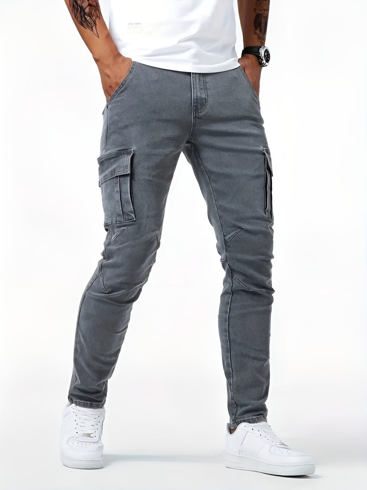 Men’s Casual Tapered Fit Cargo Pants