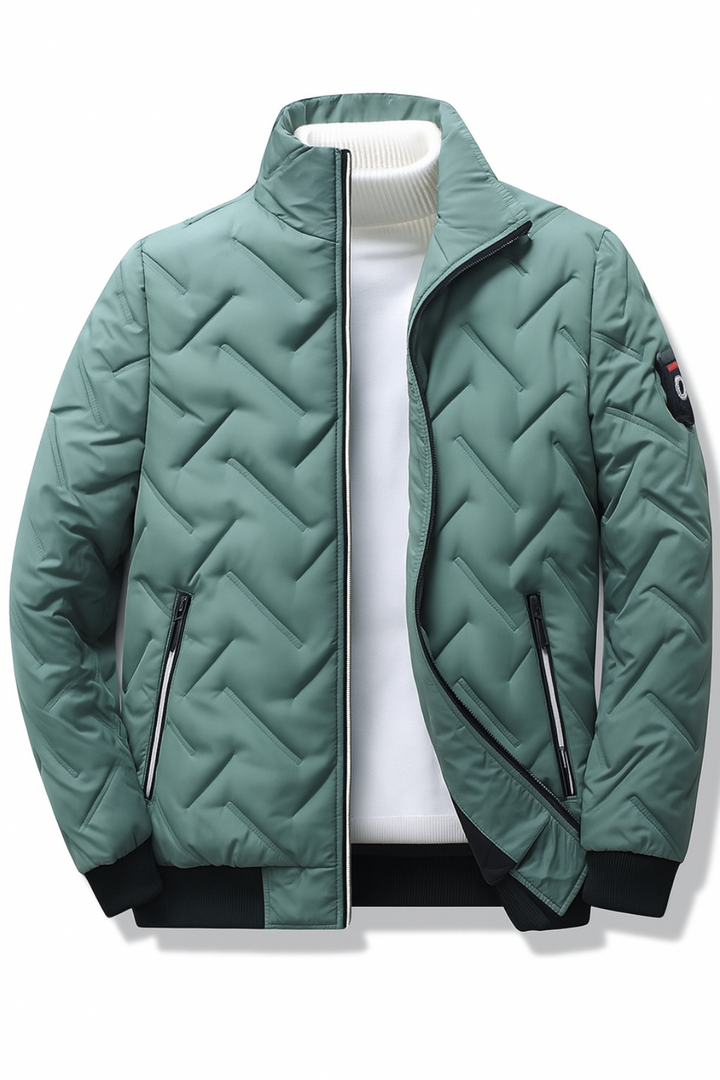 Men’s Quilted Performance Bomber Jacket