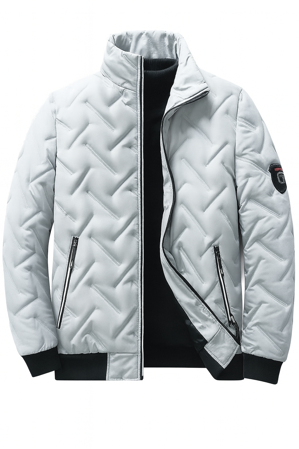 Men’s Quilted Performance Bomber Jacket