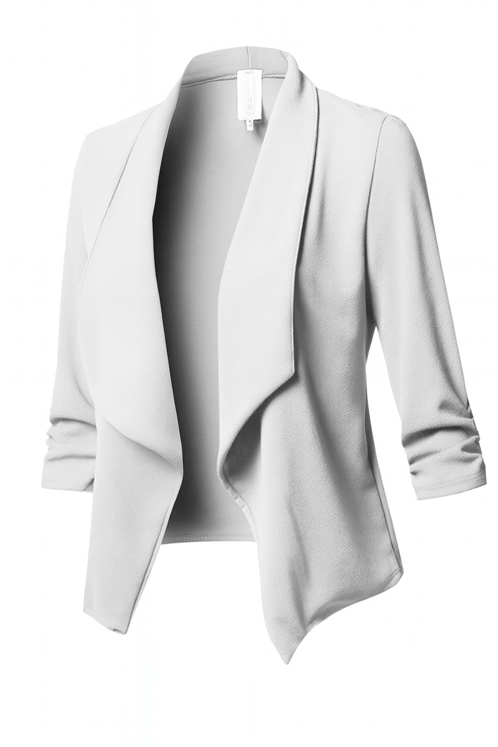Women’s Draped Open-Front Blazer