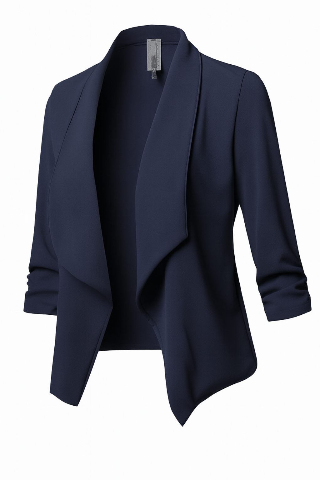 Women’s Draped Open-Front Blazer