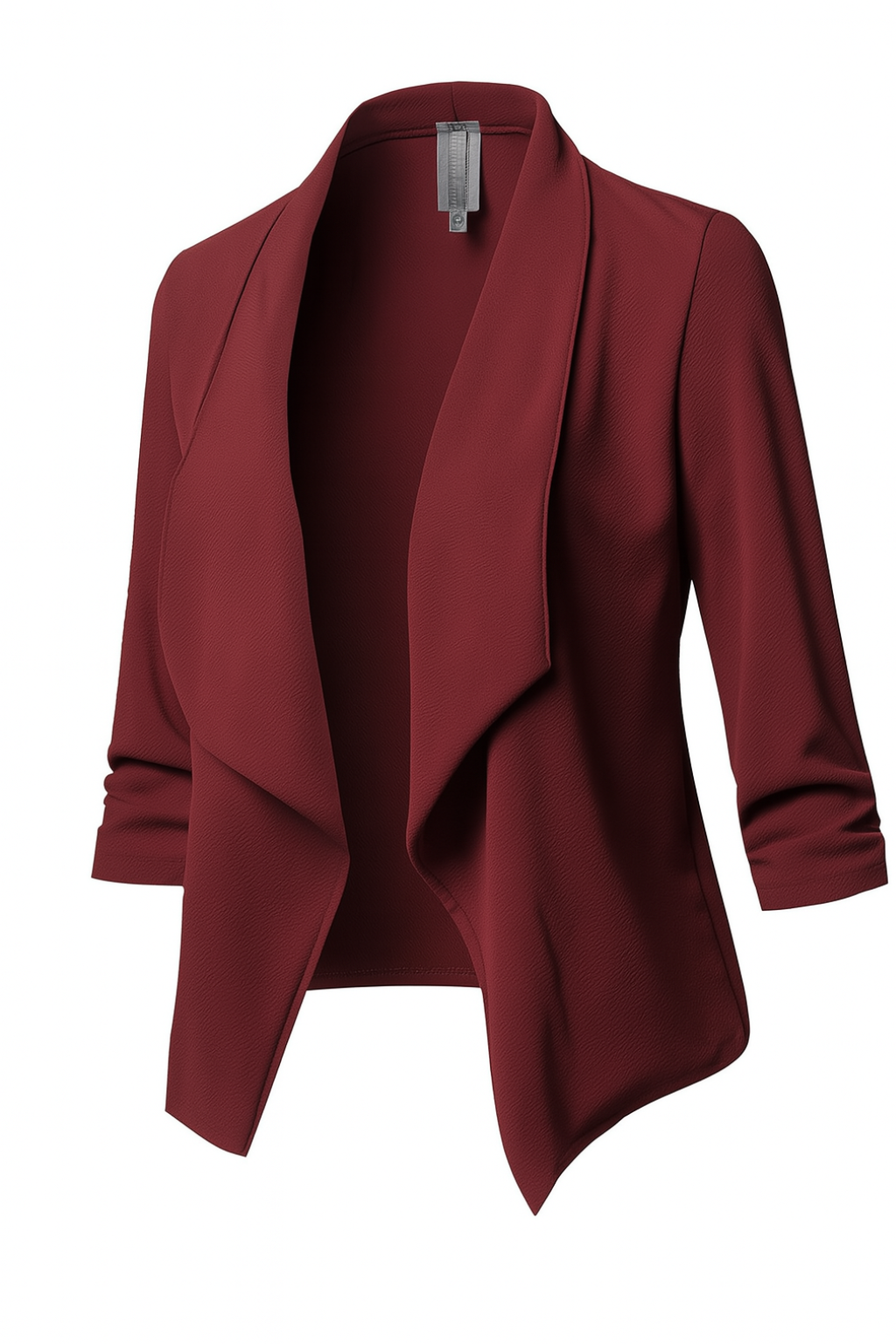 Women’s Draped Open-Front Blazer