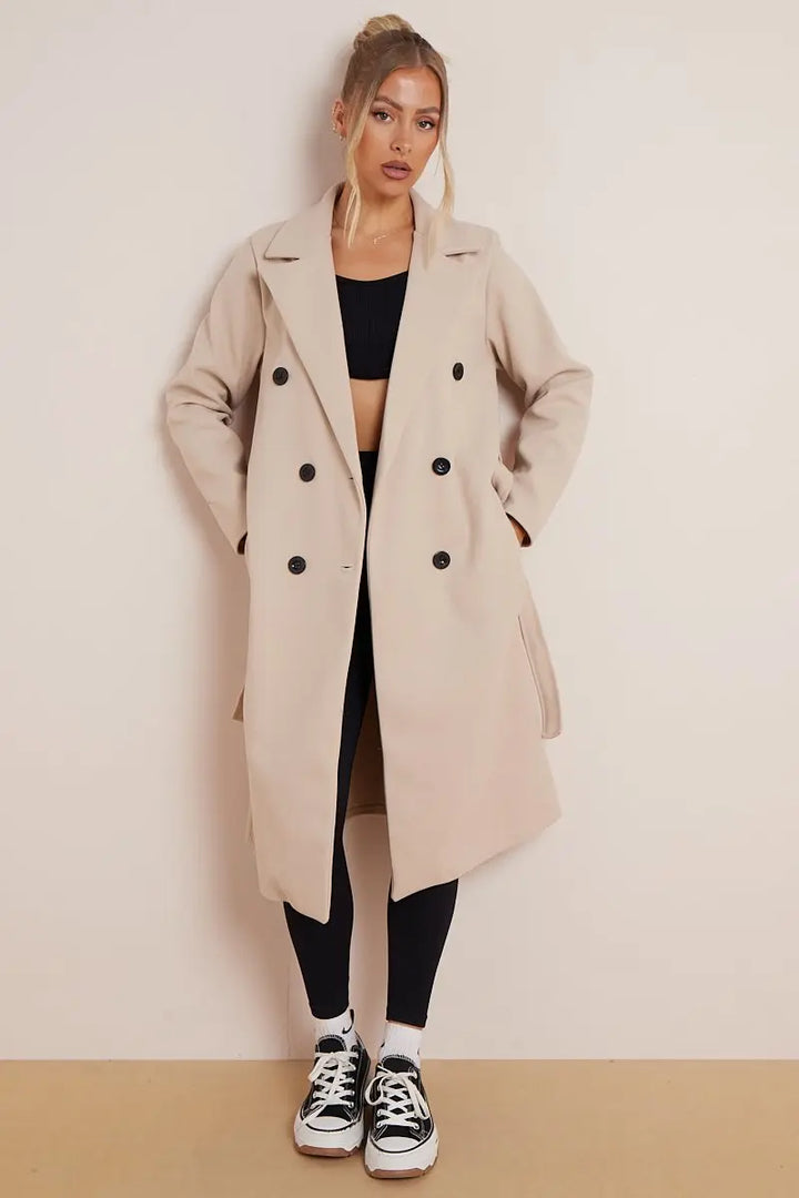 Margot - Rivoli Classic Belted Wool Coat