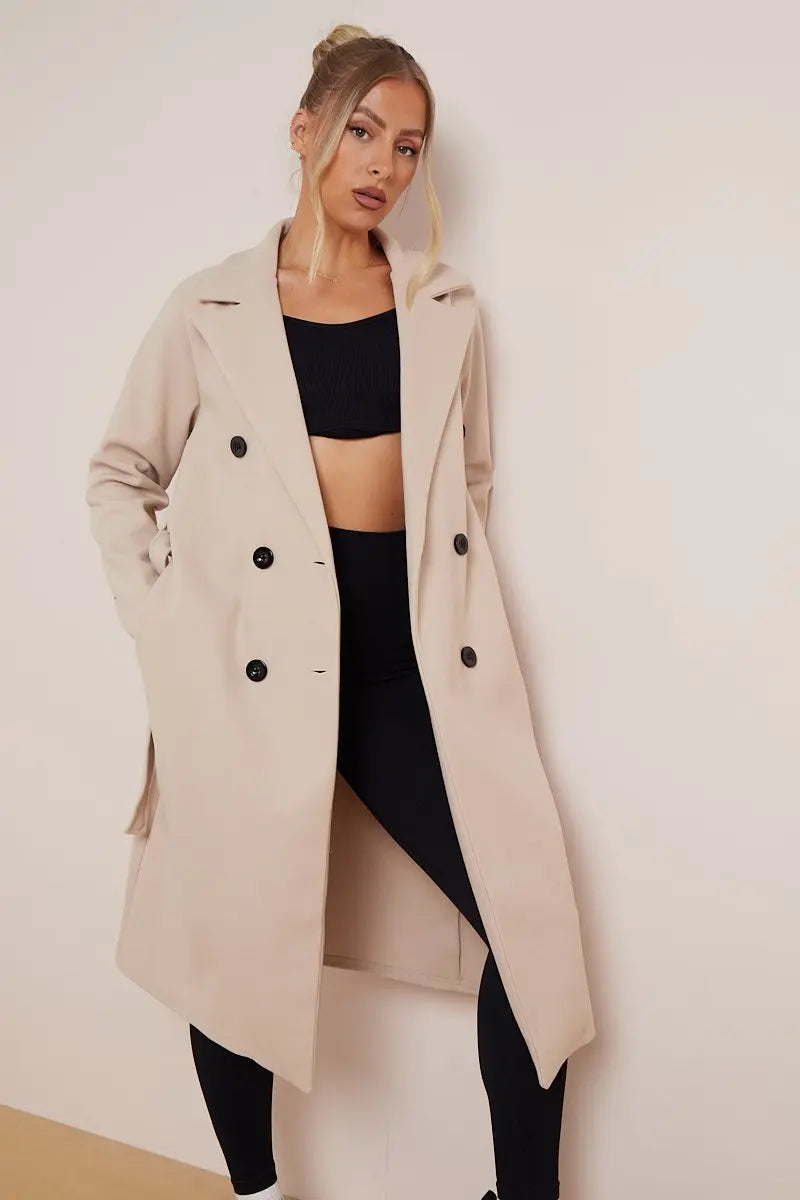 Margot - Rivoli Classic Belted Wool Coat