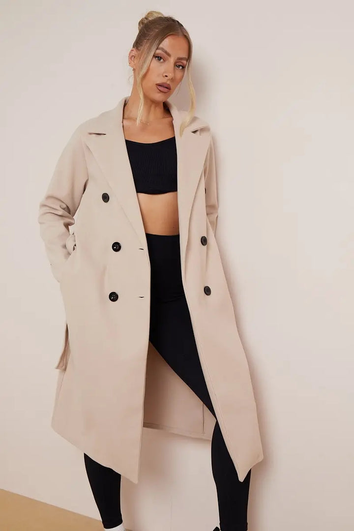Margot - Rivoli Classic Belted Wool Coat