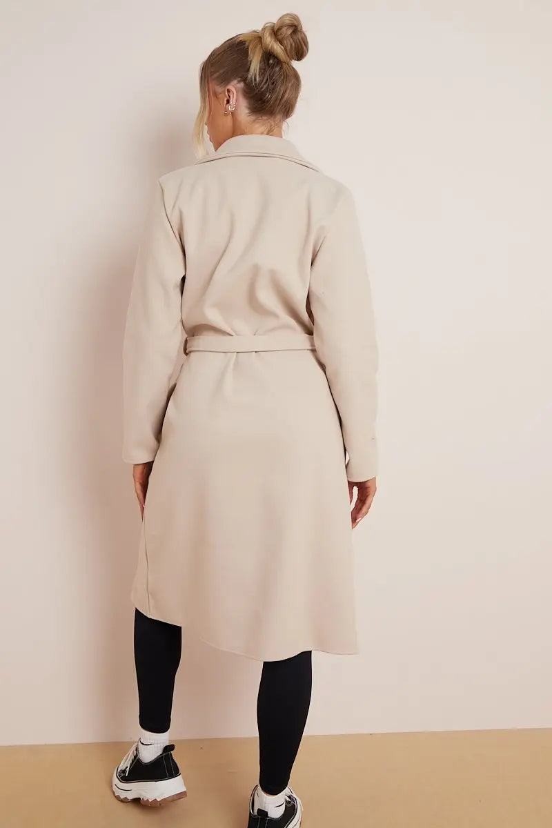Margot - Rivoli Classic Belted Wool Coat