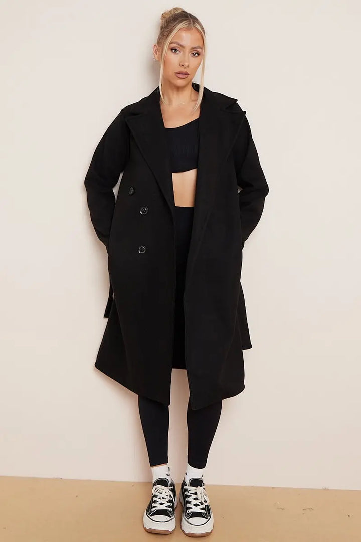 Margot - Rivoli Classic Belted Wool Coat