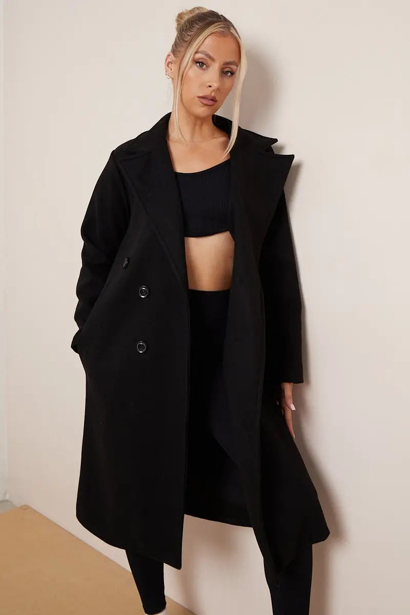 Margot - Rivoli Classic Belted Wool Coat