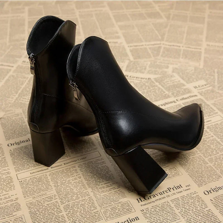 Hope - Women’s Stylish Chelsea Boots with Chrome Tip