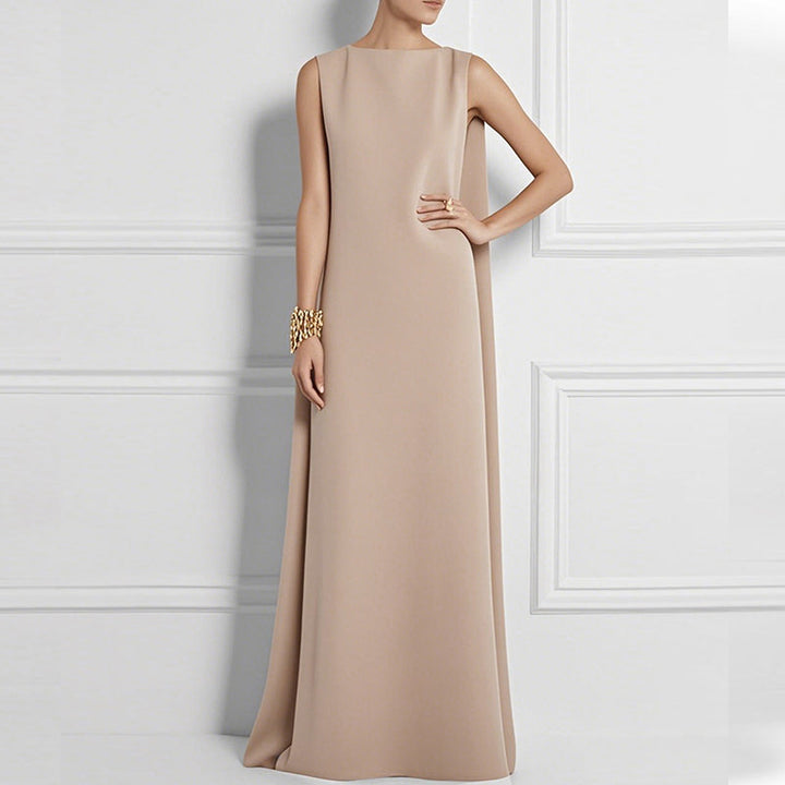 Honey - Women Sleeveless A-Line Evening Gown