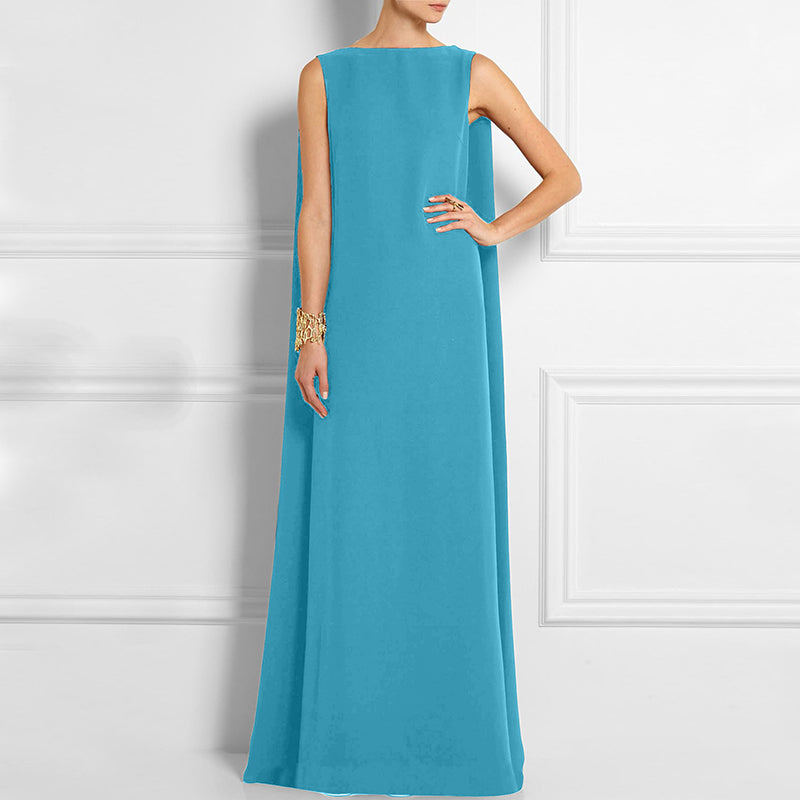 Honey - Women Sleeveless A-Line Evening Gown