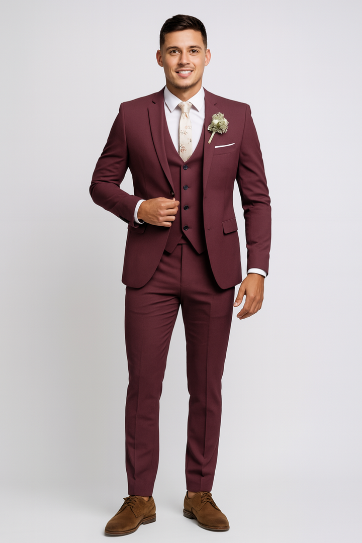 Men's Formal 3-Piece Suit