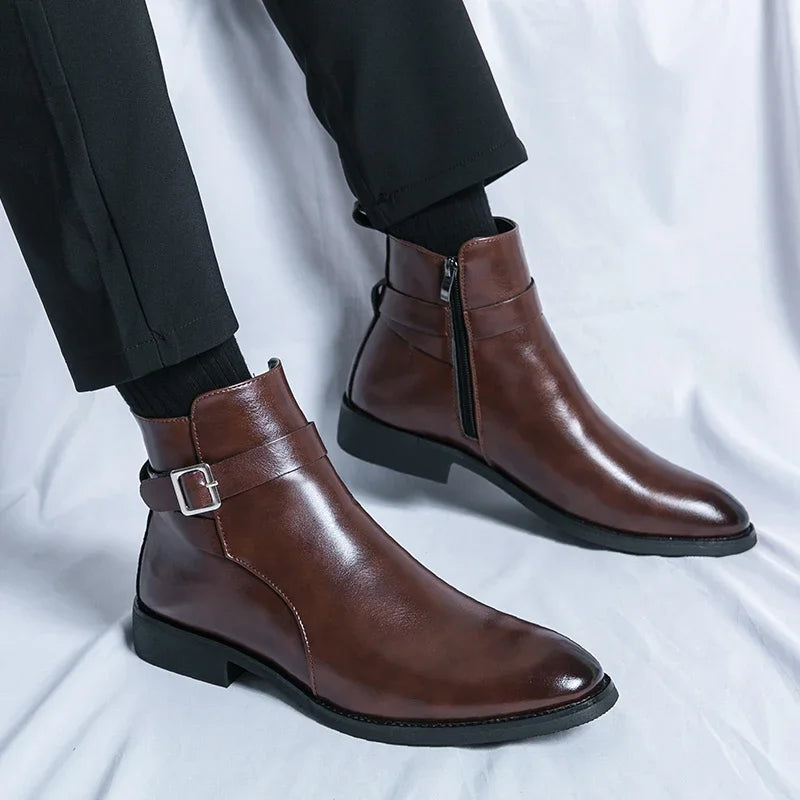 Men’s Chelsea Boots – Classic Slip-On Style with Everyday Comfort