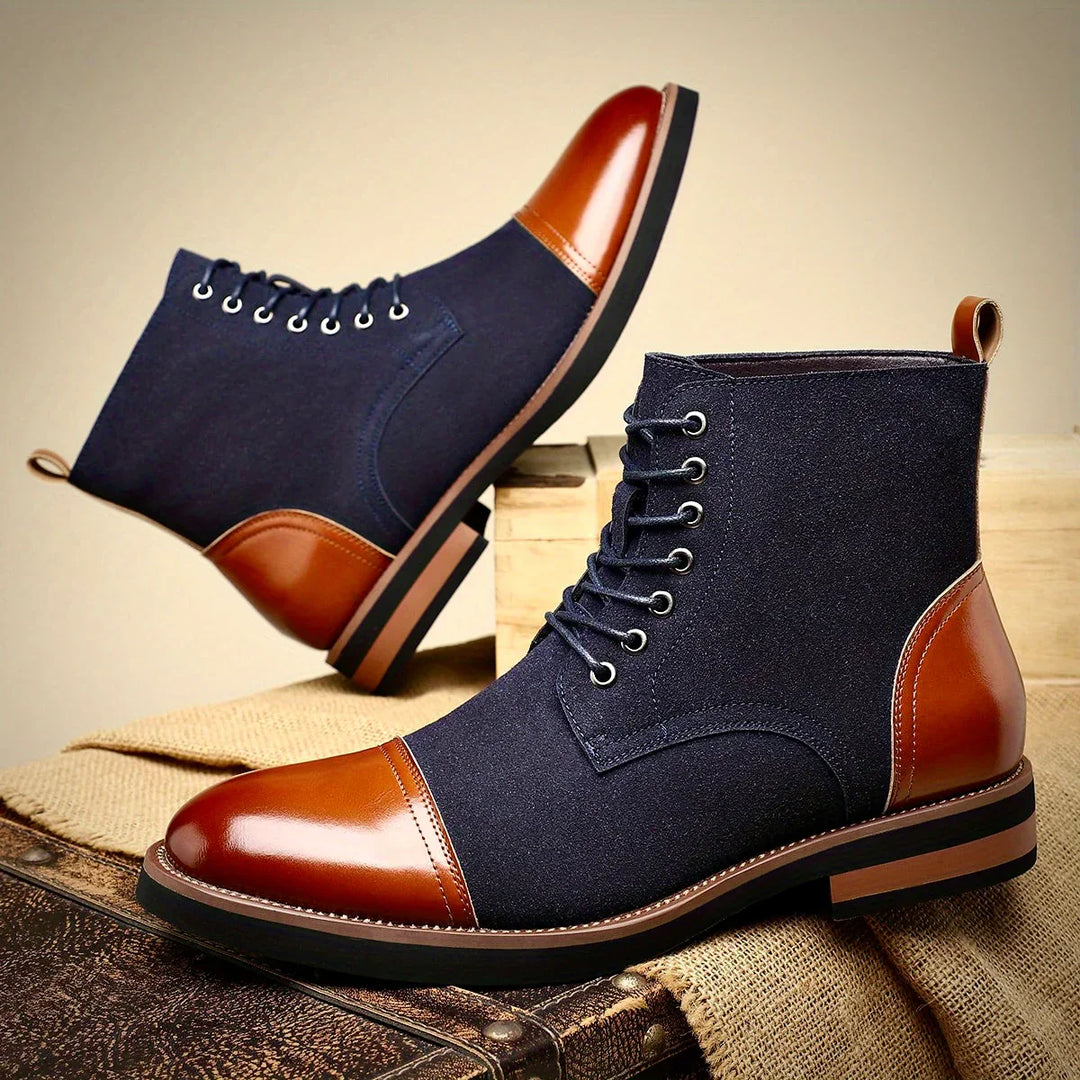 Men’s Modern Oxford Boots – Timeless Elegance with Everyday Functionality