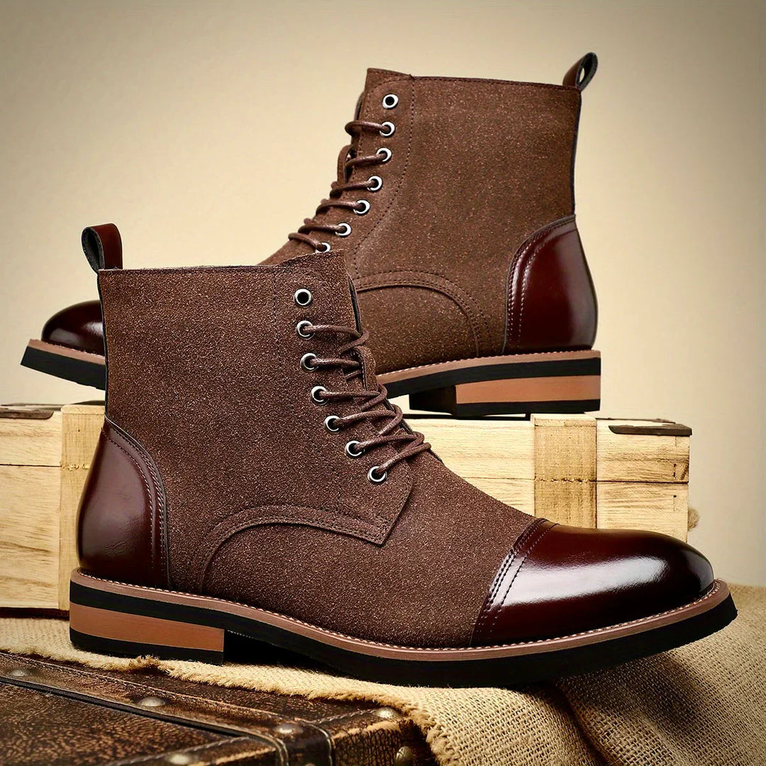 Men’s Modern Oxford Boots – Timeless Elegance with Everyday Functionality