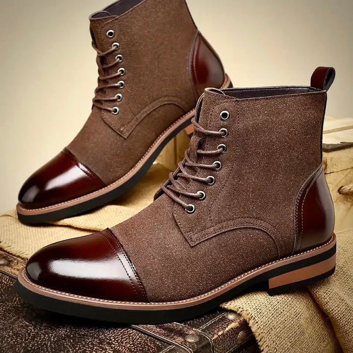 Men’s Modern Oxford Boots – Timeless Elegance with Everyday Functionality