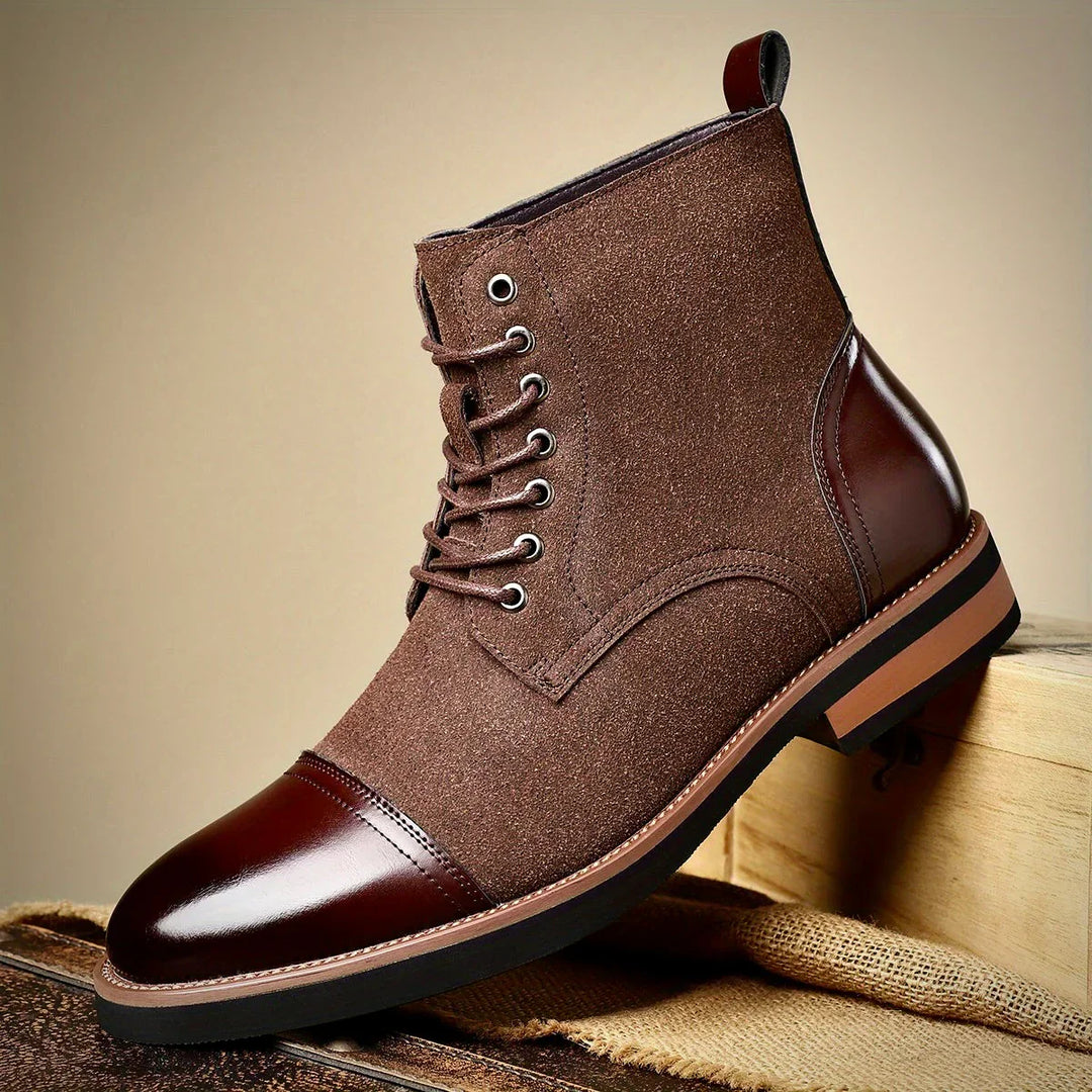 Men’s Modern Oxford Boots – Timeless Elegance with Everyday Functionality