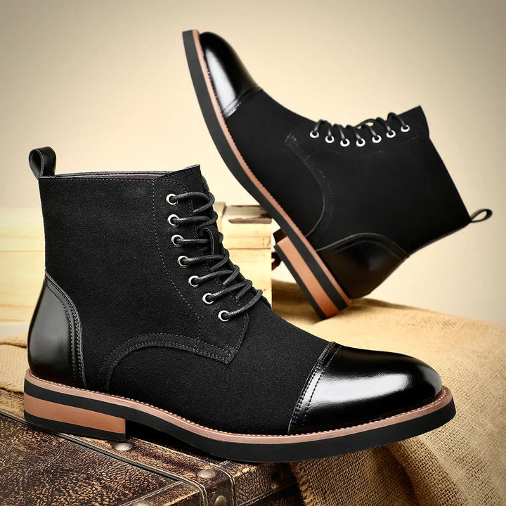 Men’s Modern Oxford Boots – Timeless Elegance with Everyday Functionality