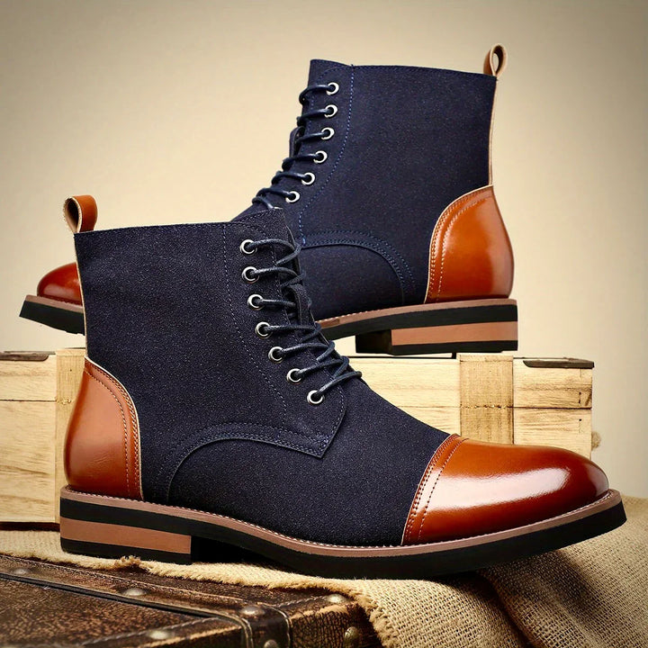 Men’s Modern Oxford Boots – Timeless Elegance with Everyday Functionality