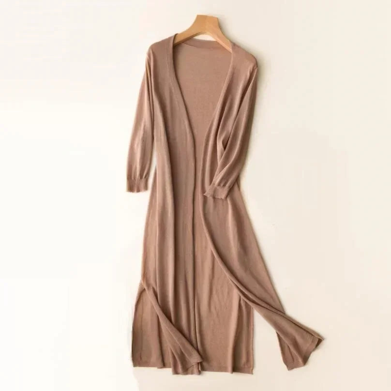 Rosaline - Lightweight Long Cardigan