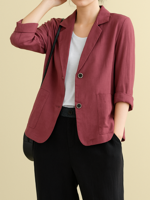 Lumi - Linen Casual Blazer Light and Stylish