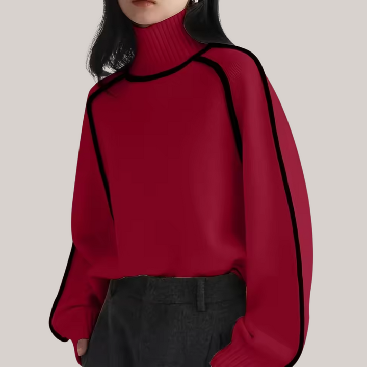 Zinnia - Knit Turtleneck Sweater for Effortless Fall Style