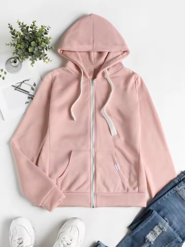 Laura - Women's Zip-Up Hoodie