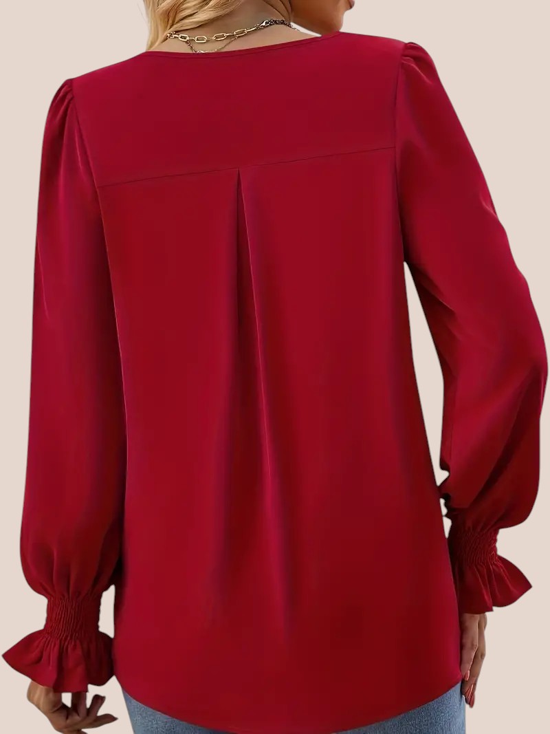 Maya - Elegant Fall Blouse
