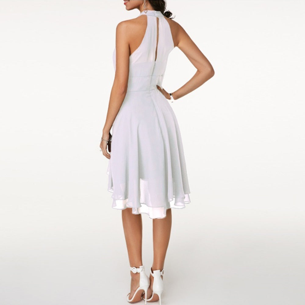 Ruffle Detail Mini Dress for Elegant Occasions